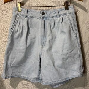 Dynamite women’s high rise blue denim shorts